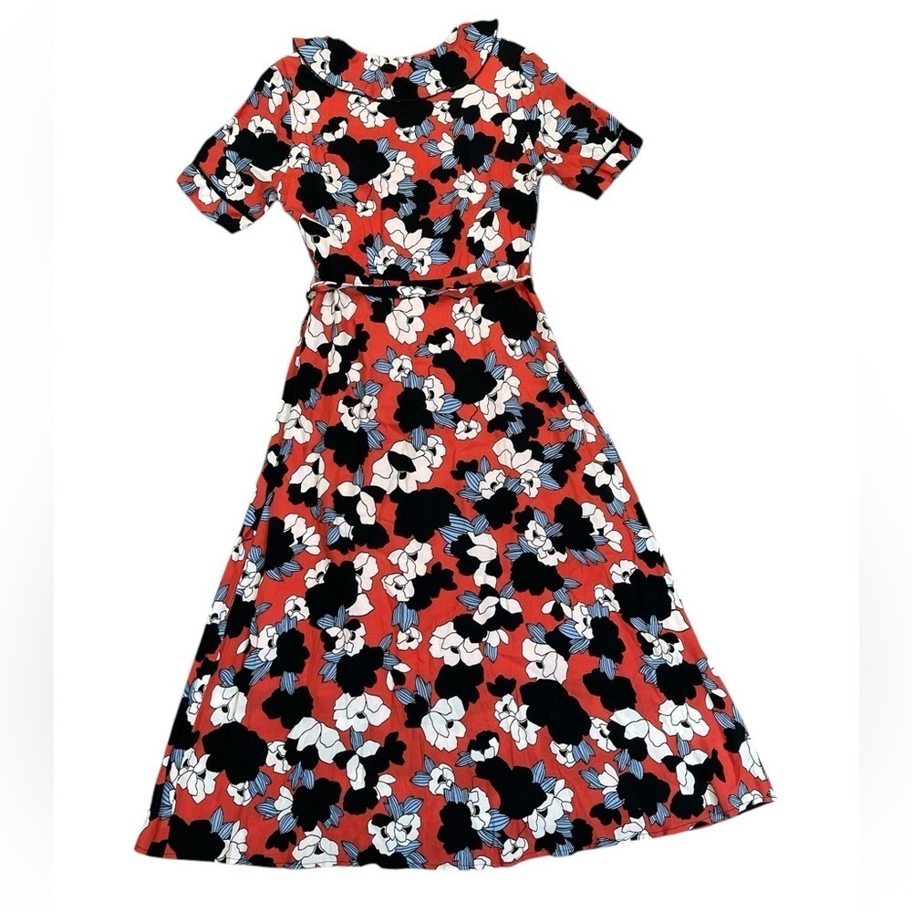 Suncoo Robe Cara Floral Maxi Dress - Picture 2 of 6
